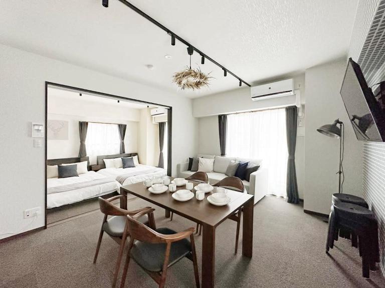 Nagomi by b hotel - Beautiful 2BR Apt City Center for 10 Ppl - B&B Hiroshima