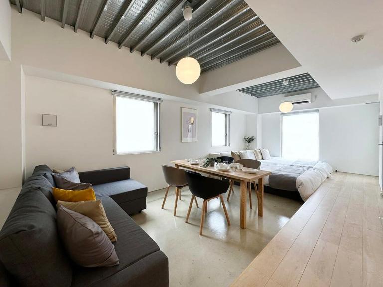 b hotel Arts Dobashi - Beautiful Studio Apt City Center for 6 Ppl - B&B Hiroshima