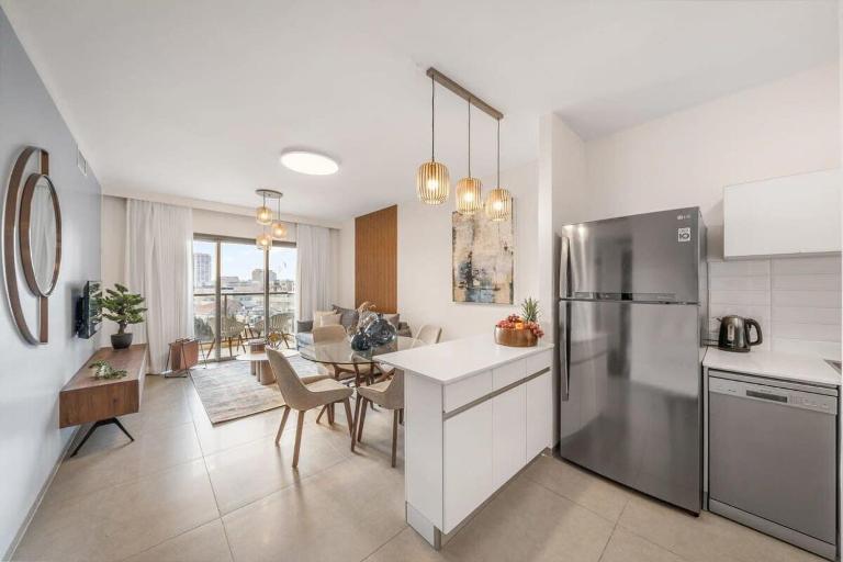 Luxurious 1BDR Terrace Parking in City Central - Chambres d'hôtes Jérusalem