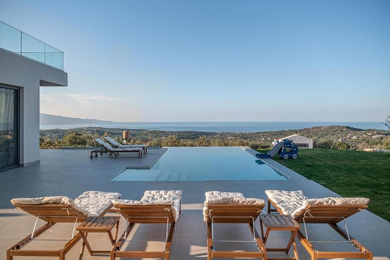 Villa Levante With Sea View - Ferienwohnung Plataniás
