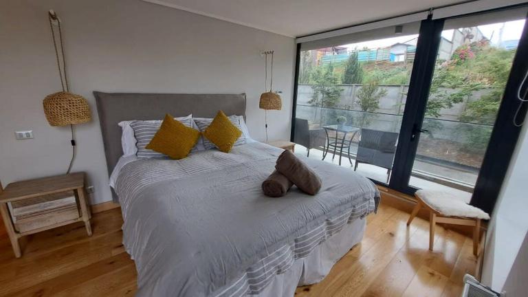 HOM I 1D1B, WiFi, Estacionamiento, Calefacción central, terraza, Piscina Temperada - B&B Puerto Varas