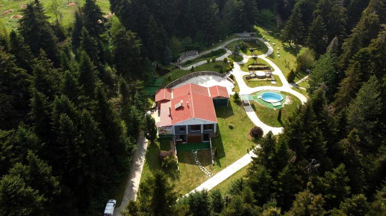 ECO VILLA OLYMPUS with sauna and swimming pool - Ferienwohnung Karyá