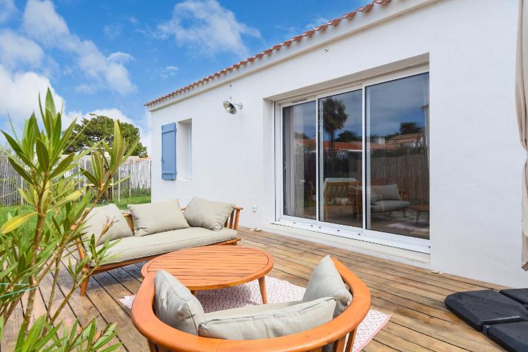 Maison pour 4 - jardin - 600m de la plage - Ferienwohnung Barbâtre