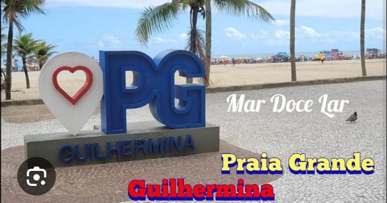 Praia Guilhermina Sol Mar - Ferienwohnung Praia Grande