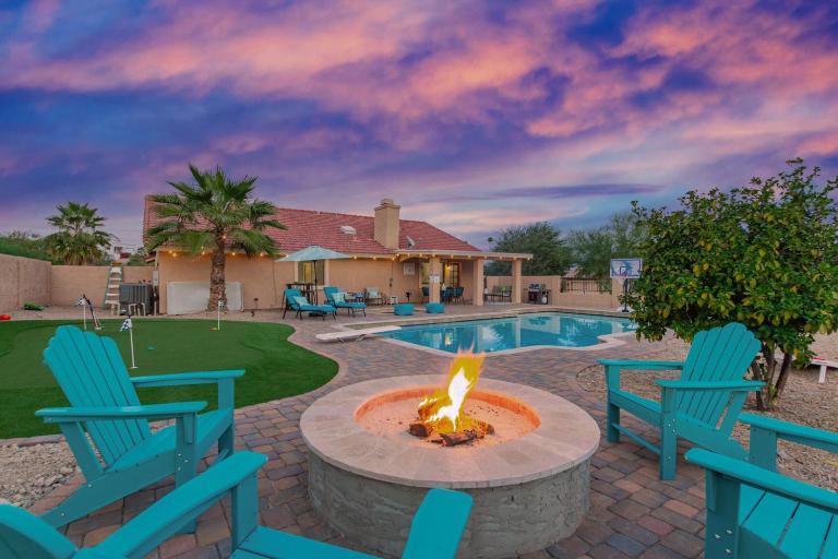 Glenbrook - Free Heated Pool - Hot Tub - Fire Pit - Bed and Breakfast Fountain Hills