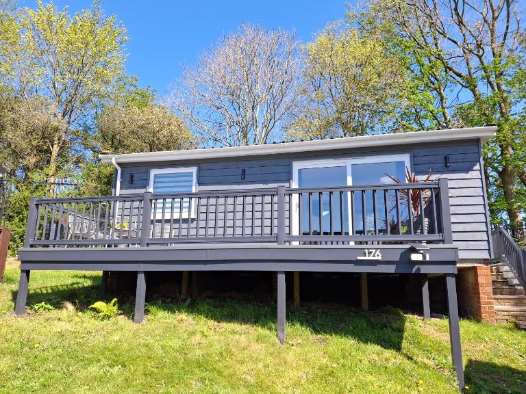 Chalet 176 Glan Gwna Park Caernarfon - Ferienwohnung Caeathro