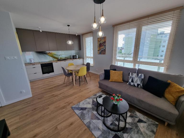Apartament TOPOLOWA - Winda -Parking w HALI GARAŻOWEJ - B&B Elblag