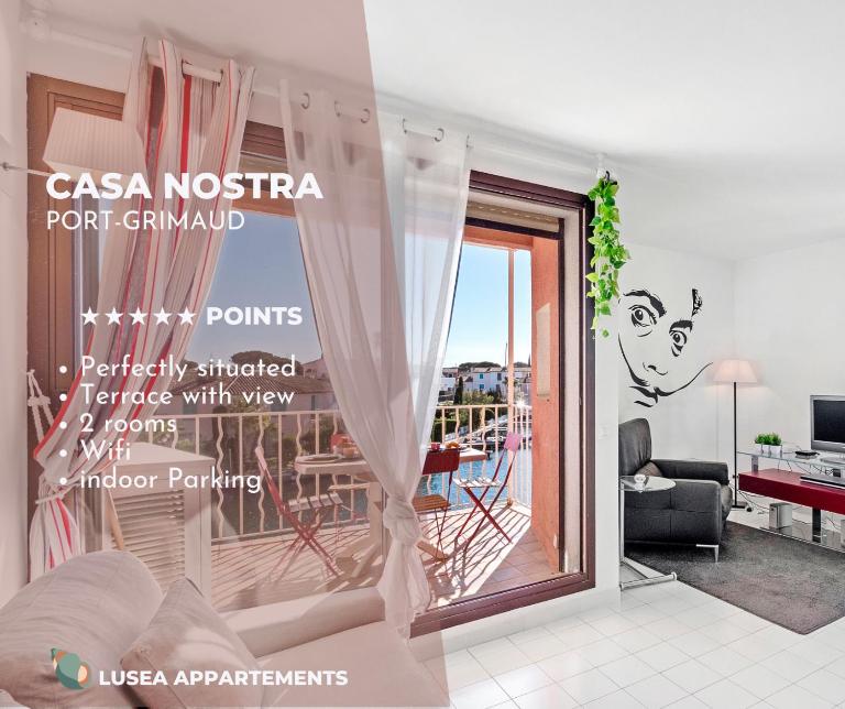 CASA NOSTRA, Port-Grimaud, Vue sur les Canaux - B&B Grimaud