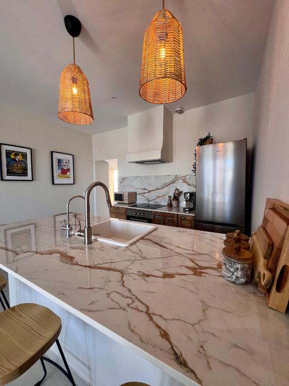 Renovated cinema town house in Comares - Bed and Breakfast Málaga