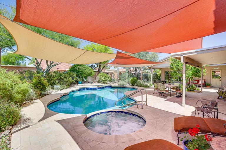 Patio & Pool Access: Sunny Phoenix Casita! - B&B Phoenix