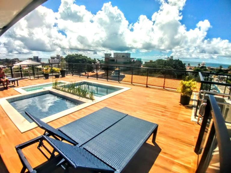 Flat 306 Rua das piscinas naturais - Centro de Porto - Ferienwohnung Porto de Galinhas