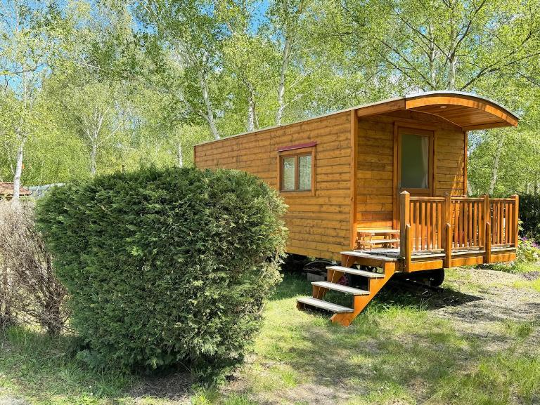 FLOR La Roulotte du Médoc - Ferienwohnung Naujac-sur-Mer