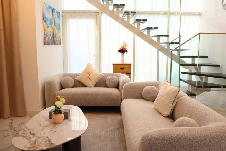 Masdar City Oasis - Smart 2BR Retreat - B&B Abu Dhabi Island and Internal Islands City