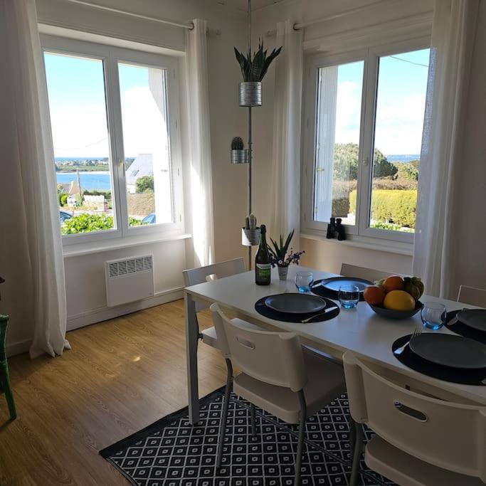 Charmante maison bretonne vue mer proche des plus belles plages - Ferienwohnung Landéda