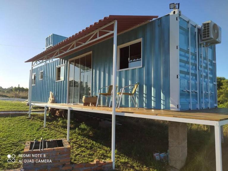 Casa Container Azul. - Chambres d'hôtes Bagé