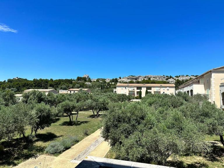 Lou Olivie, appartement climatisé avec piscine aux pieds Alpilles - B&B Paradou