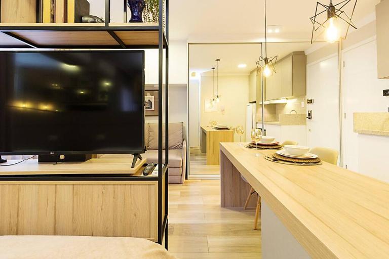 Studio Moderno Ap 56 Soho Life - Bed and Breakfast Curitiba