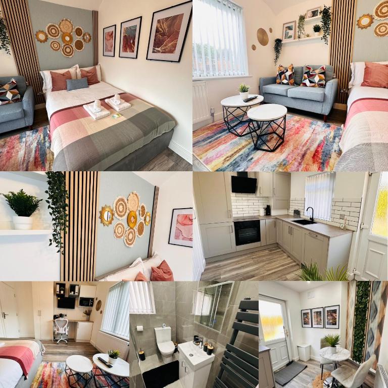 Cosy Private Self Contained Room in Selly Oak Birmingham with own Kitchenette and shared bathroom between two rooms R3 - Bed and Breakfast Birmingham