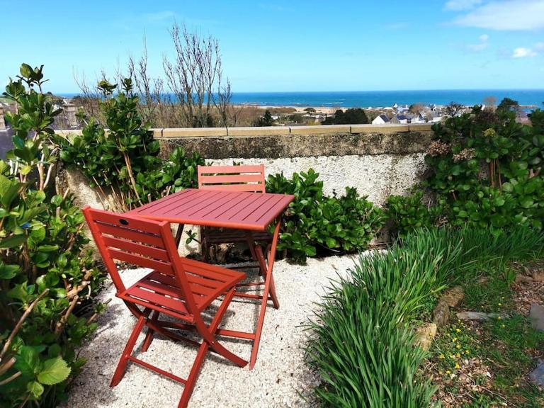 Gite du Palis - studio vue mer - Bed and Breakfast Omonville-la-Rogue