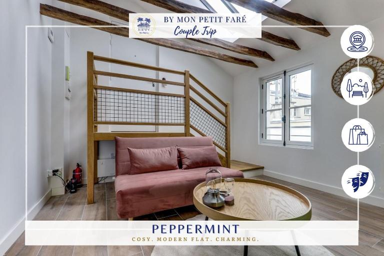 Peppermint - Moderne & Elégant- by Mon Petit Faré - B&B Parigi