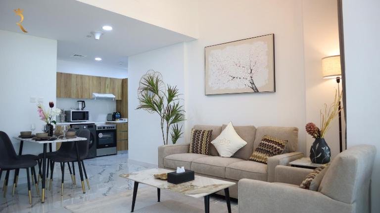Bright 2BR Retreat - Sleek Modern Living - B&B Abu Dhabi Island and Internal Islands City