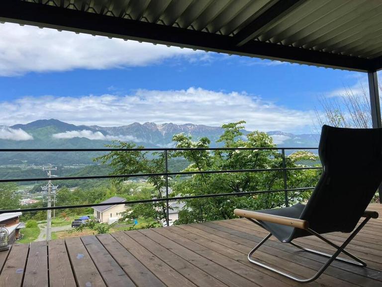 Private Villa with Panoramic Alps View 一棟貸し villa nagare - B&B Komori