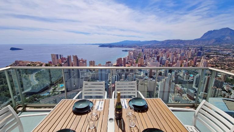 Skyline 37 Terraza con vista al mar - Ferienwohnung Benidorm