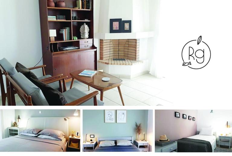 Calm & airy beach house apartment in Nikiti - Chambres d'hôtes Níkiti