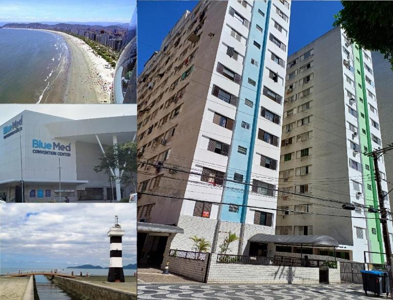 Kitnet simples na Ponta da Praia ,Santos, uma quadra da praia, proximo ao aquário - Chambres d'hôtes Santos