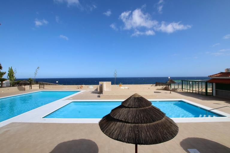 Apartamento vista parcial mar en Tenerife Sur - Ferienwohnung Costa del Silencio