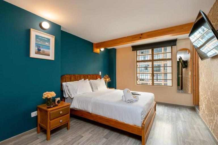 AVJ4A - Hermoso y Acogedor Apartamento 2Hab en LA Candelaria - Ferienwohnung Bogotá
