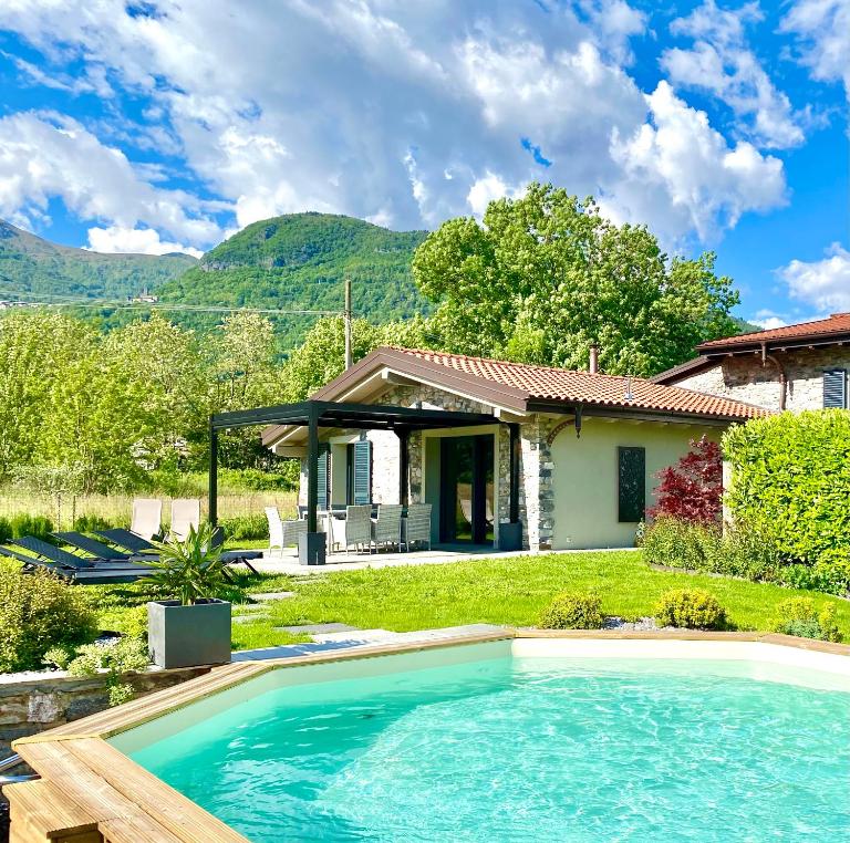 Villa Larius - Ferienwohnung Gravedona-San Gregorio