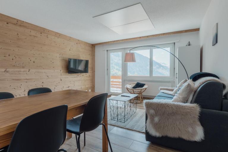 Appartement avec vue majestueuse sur les montagnes - Ferienwohnung Leukerbad
