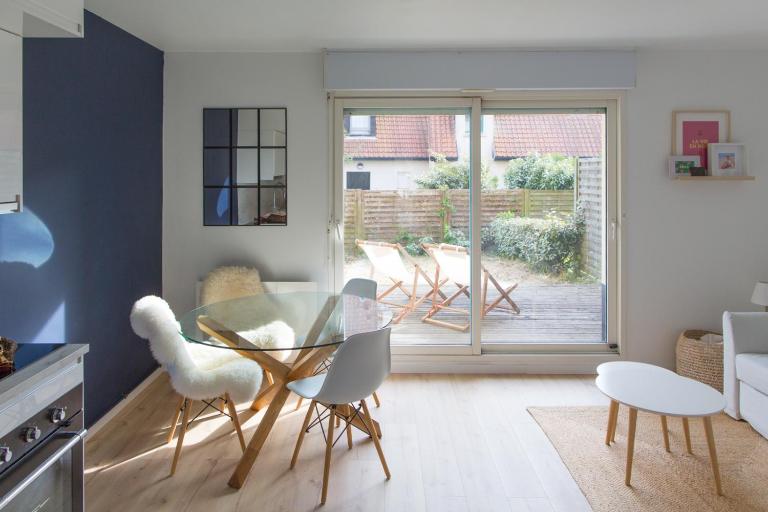 Appartement Terrasse Jardin à 2 pas de la plage - B&B Wissant