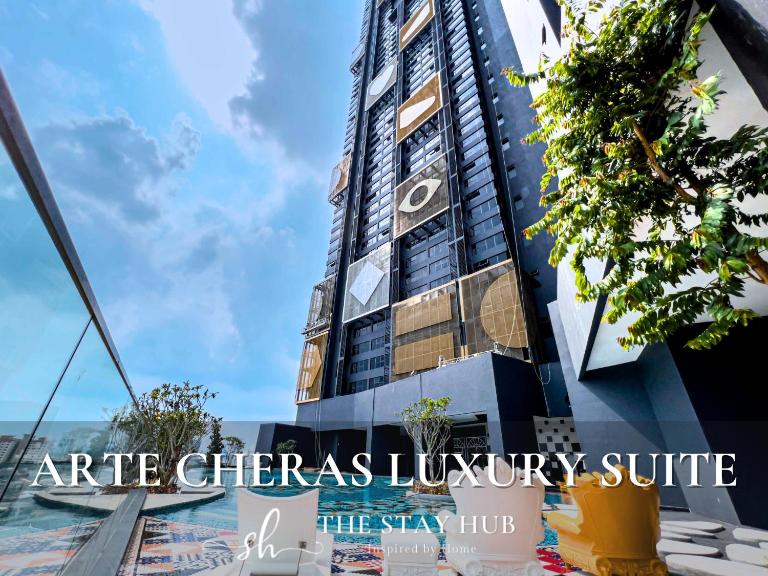 Arte Cheras Luxury Suites - Near TBS & MRT - Easy Access to TRX, Stadium -Bukit Jalil, KLCC- Free 1Parking - B&B Kuala Lumpur