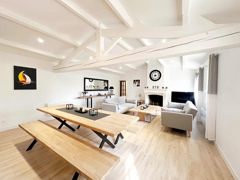 Superbe longère 4 étoiles à 2 pas de la mer - Ferienwohnung Château-d'Olonne