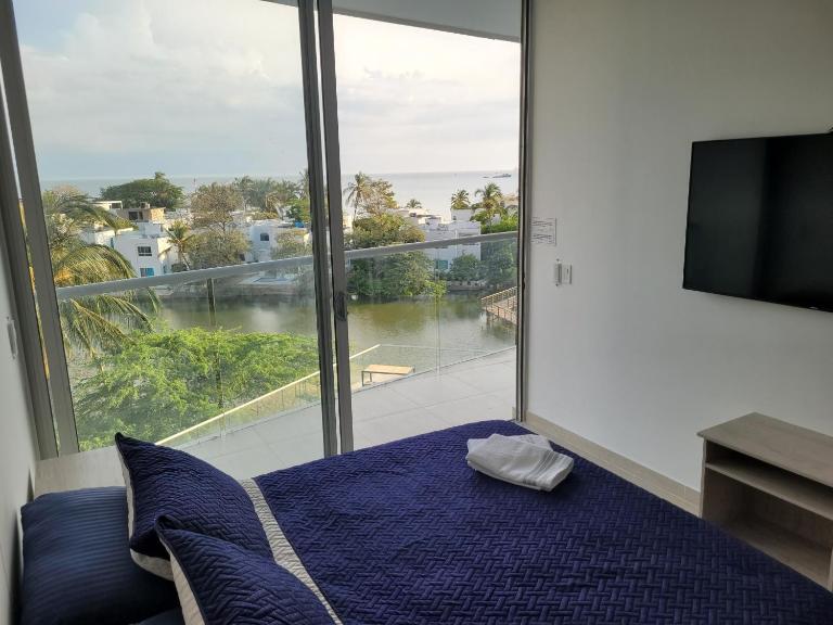 80 m2 de Luz, Confort y Vistas al Mar - Sierra Beach Resort - B&B Santa Marta