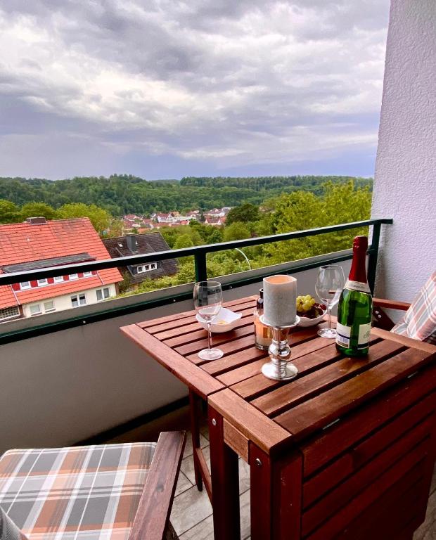 Ferienwohnung HAGEBUTZE Entspannung pur mit Sauna-Poolzugang - Ferienwohnung Bad Lauterberg