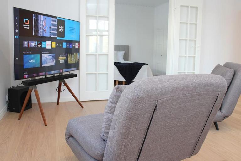 Upea saunallinen puutalo-osuus - Ferienwohnung Pori