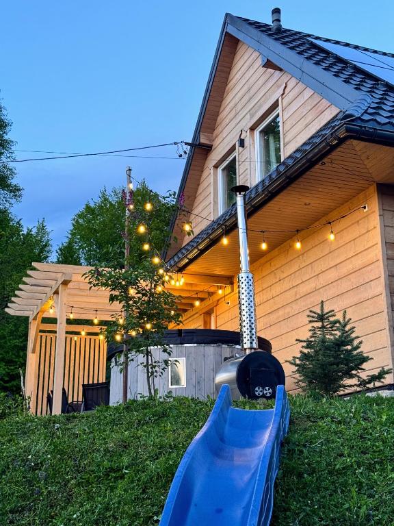 Bieszczady Beztroska Chata - B&B Mchawa