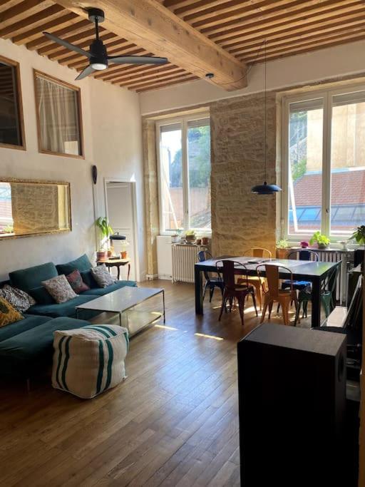 Beau T3 Canut lumineux de 75m2 - B&B Lione
