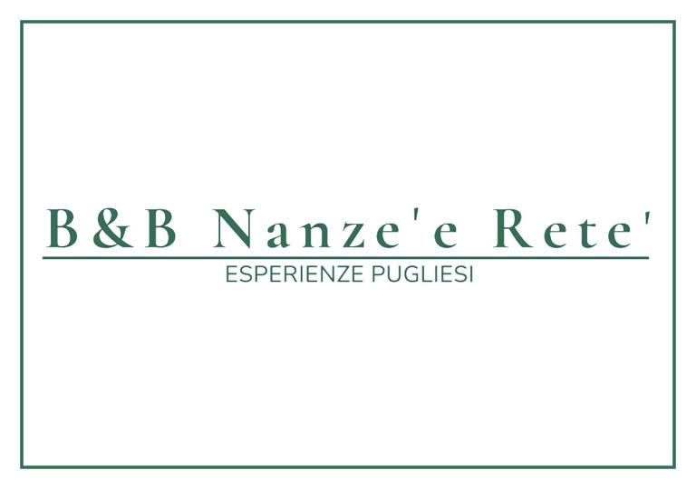 B&B Nanze' e Rete' - Esperienze Pugliesi - Chambres d'hôtes Carosino