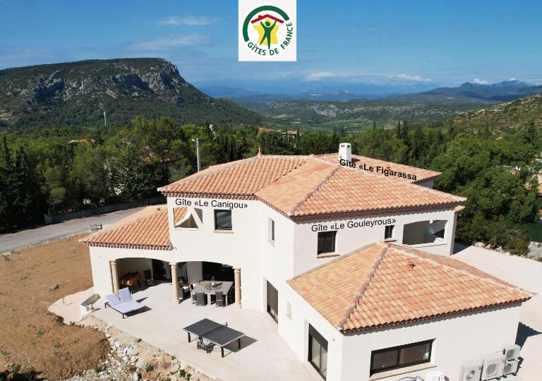 Trois appartements au sein du Mas Jams - Le Gouleyrous, Le Canigou et Le Figarassa - Chambres d'hôtes Vingrau