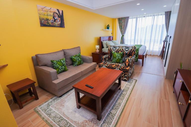 Minala Cozy and Bright Studio in Kilimani - Ferienwohnung Nairobi
