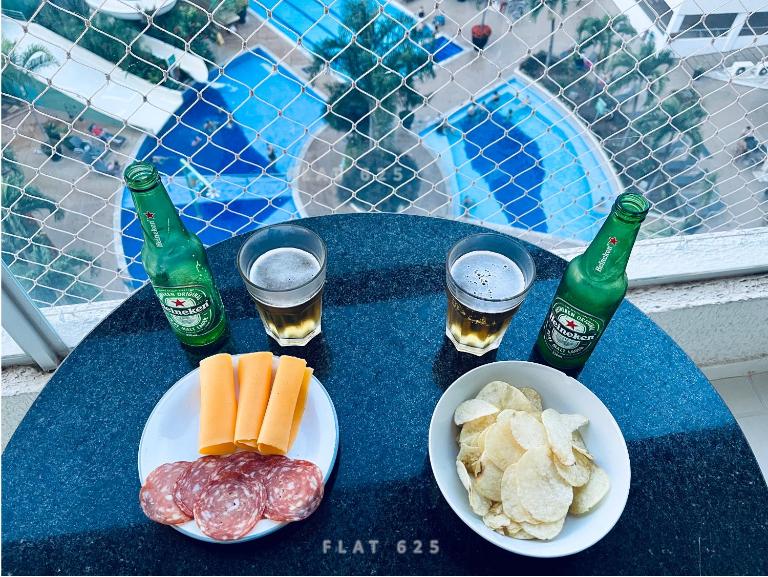 Flat 625 - Diferenciado com Ar no quarto e na sala - B&B Rio Quente