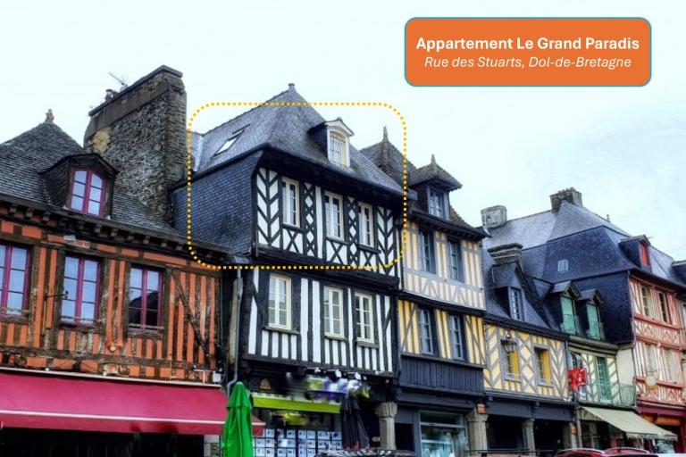 Le Grand Paradis - Ferienwohnung Dol-de-Bretagne