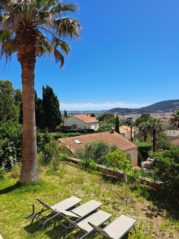 Bas Villa, Vue mer, Centre ville, Paradis, calme - Ferienwohnung Hyères