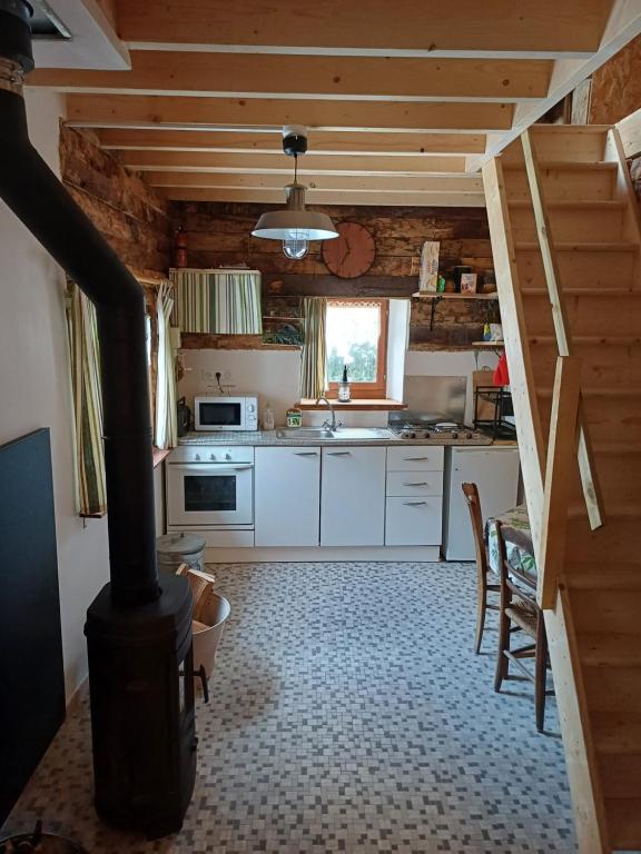 La Cabane des 2 Sœurs (chalet 4-6 personnes) - Ferienwohnung Les Ougiers