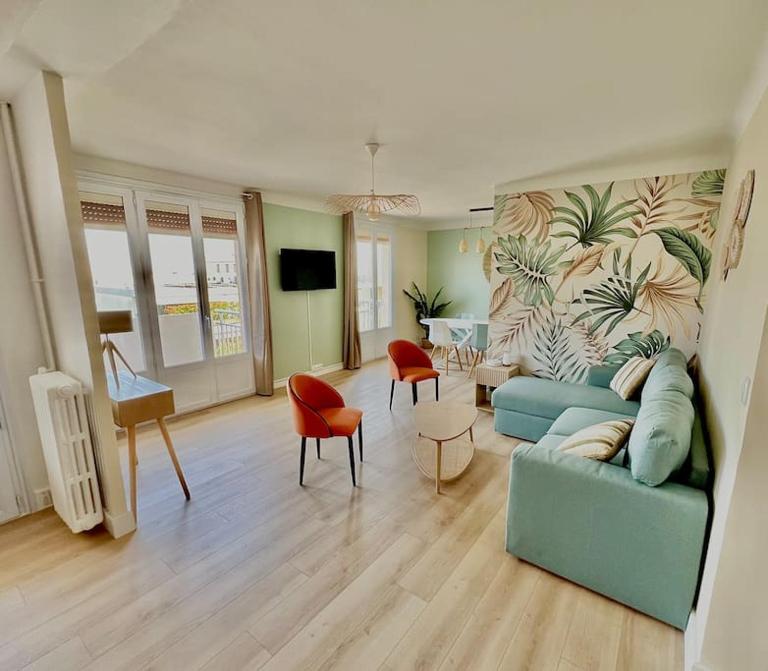 Spacieux T3 terrasse vue mer climatisé - Ferienwohnung Sète
