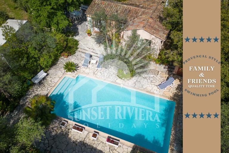 LA LEZARDIERE Villa for 8 By Sunset - B&B Le Tignet
